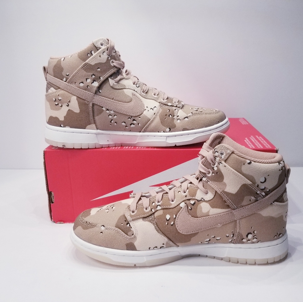 Nike Wmn Dunk High Camo - Picture 2 of 7